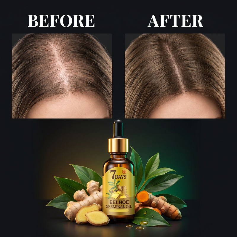 EELHOE 20ml Ginger Hair Growth Oil
