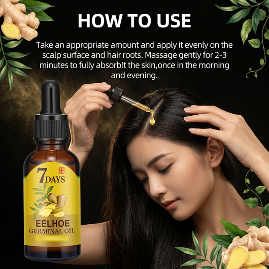 EELHOE 20ml Ginger Hair Growth Oil